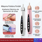Dremel de Uñas Inalámbrico con Luz LED - Manicura Profesional en Casa - Envío Gratis