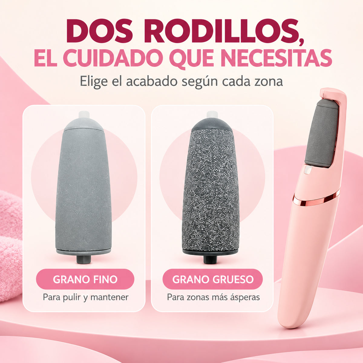 Removedor de Callos Eléctrico Recargable USB para Pies