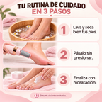 Removedor de Callos Eléctrico Recargable USB para Pies