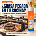 Pack de 3 Limpiadores Antigrasa en Espuma — Dale Batalla a la Grasa de tu Cocina | 400 ml c/u