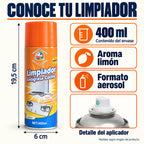 Pack de 3 Limpiadores Antigrasa en Espuma — Dale Batalla a la Grasa de tu Cocina | 400 ml c/u