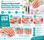 Dremel de Uñas Inalámbrico con Luz LED - Manicura Profesional en Casa - Envío Gratis