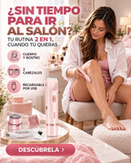 Rasuradora femenina 2 en 1